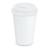 Ceramic Double Wall Cups White